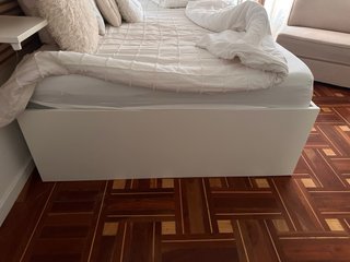 Cama Matrimonial Ikea Bimme con 4 cajones