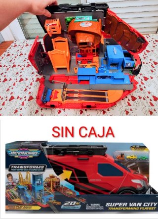 SÚPER VAN CITY MICRO MACHINES DE BANDAI