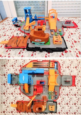 SÚPER VAN CITY MICRO MACHINES DE BANDAI