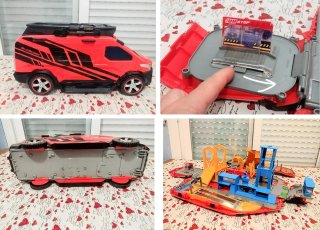 SÚPER VAN CITY MICRO MACHINES DE BANDAI