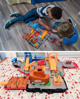 SÚPER VAN CITY MICRO MACHINES DE BANDAI