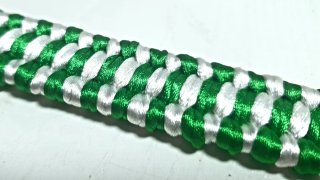 Pulsera estilo Betis y Andalucia Verde y Blanca