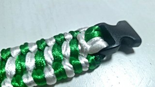 Pulsera estilo Betis y Andalucia Verde y Blanca