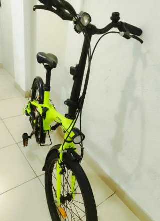Bici Plegable semi nova B'TWIN tilt 500