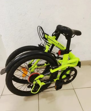 Bici Plegable semi nova B'TWIN tilt 500