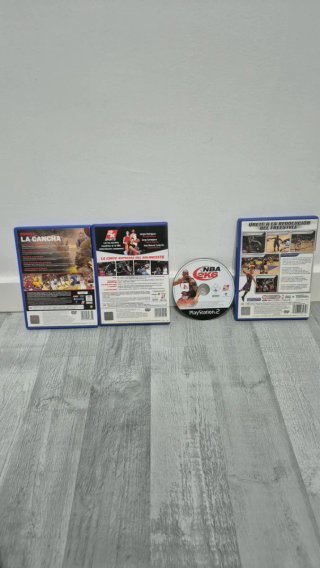Pack NBA 2K10, 2K7, Live 2004, 2K6 PS2