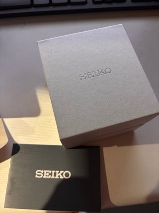 Seiko Panda Daytona Cronógrafo Negro Plata