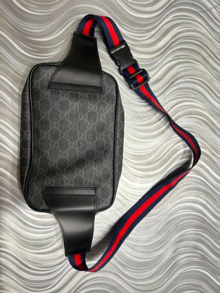 Riñonera Gucci Negra Multicolor