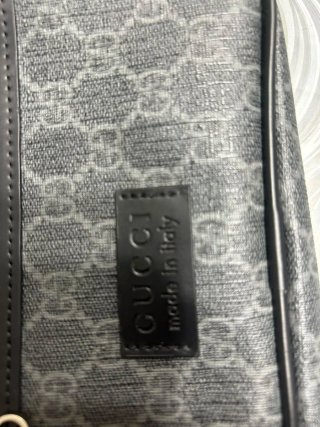 Riñonera Gucci Negra Multicolor