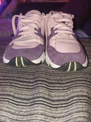 Adidas Falcon Rosa Claro Morado Mujer