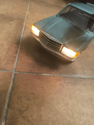 Coche cable dirigido Mercedes Rico 80s