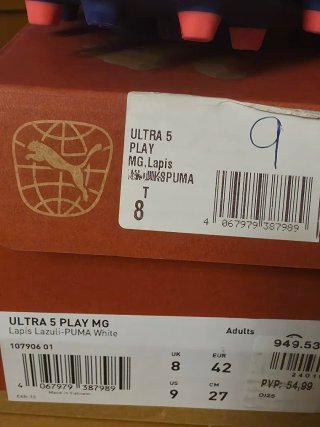 Botas de fútbol Puma Ultra 5 Play MG Hombre