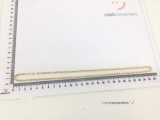cadena oro 18k 25cm