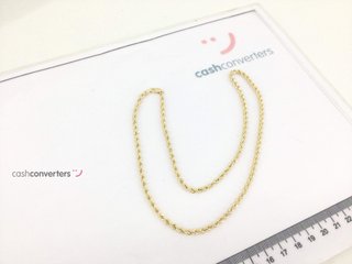 cadena oro 18k 25cm