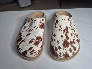 Zuecos ASOS DESIGN piel vaca
