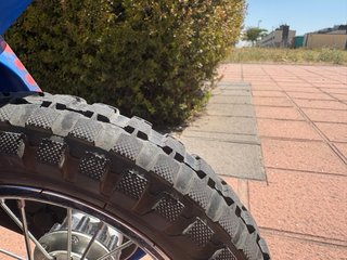 Moto Cross Infantil Injusa Blue Fighter 24V