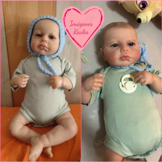 Muñeca reborn bebé silicona