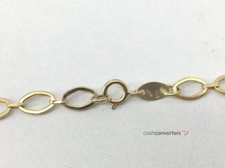 cadena oro 18k 25cm