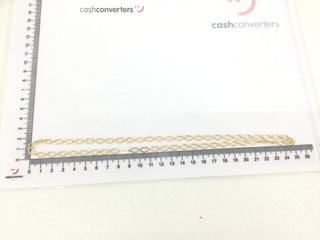 cadena oro 18k 25cm
