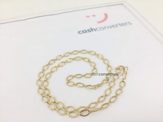 cadena oro 18k 25cm