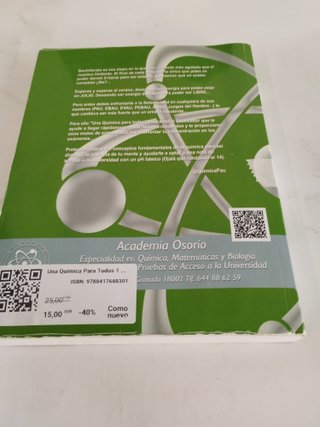 Una Química Para Todos 1 y 2Bach 7Edición - 9788417688301