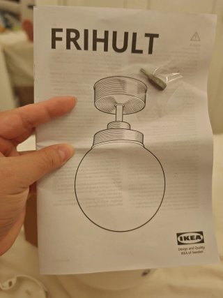 Lámpara pared/techo IKEA FRIHULT