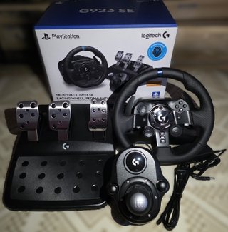 Logitech G923 Trueforce + Shifter PS5/PC