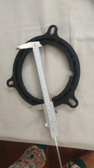 Adaptador de altavoz para coche 135mm