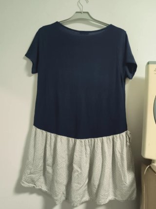 Camiseta Ranso azul y blanca talla única
