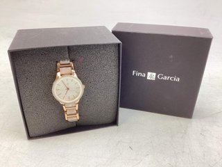 reloj pulsera señora fina garcia ceramic gld