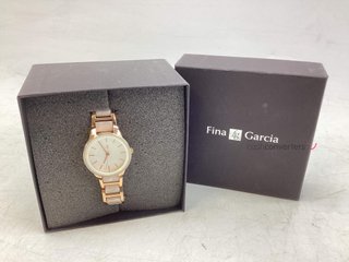 reloj pulsera señora fina garcia ceramic gld