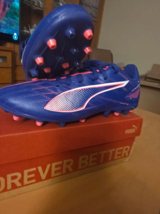 Botas Fútbol Puma Iltts 5 Play MG Azul/Rosa