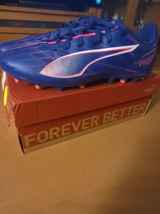 Botas Fútbol Puma Iltts 5 Play MG Azul/Rosa