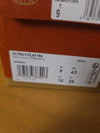 Botas Fútbol Puma Iltts 5 Play MG Azul/Rosa