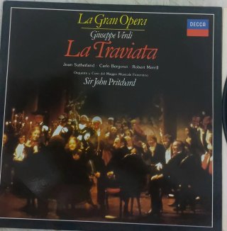 2 Vinilos LP, La Traviata Giuseppe Verdi Decca
