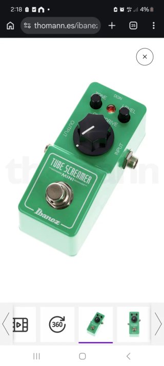 Ibanez Tube Screamer Mini