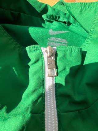 Chaqueta Nike Vintage Verde y Blanca