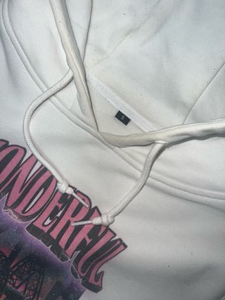 Sudadera Wonderful Blanca