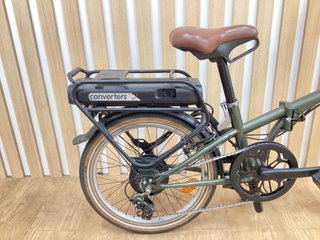 bicicleta electrica btwin e fold 500
