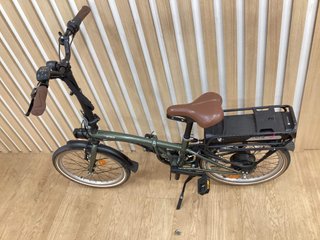 bicicleta electrica btwin e fold 500
