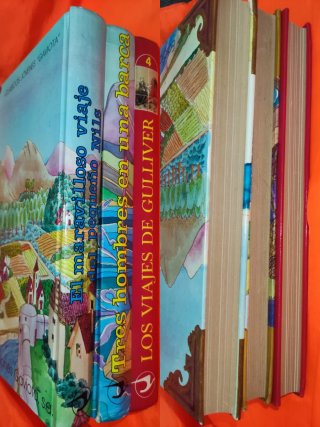 Lote 3 libros Ediciones gaviota