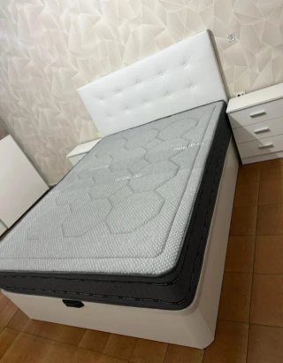 Colchón viscoelástico / muelles ensacados