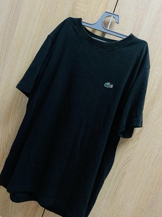 Camiseta Levi's y Lacoste Negra Talla S