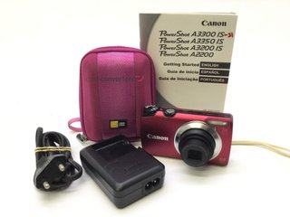 camara digital compacta canon powershot a3300 is