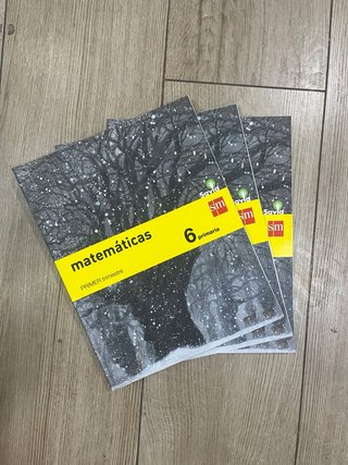 Libro de matemáticas 6 de primaria