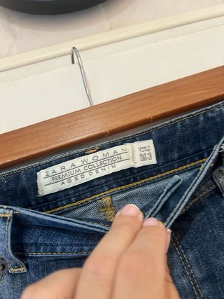 Falda vaquera Zara midi