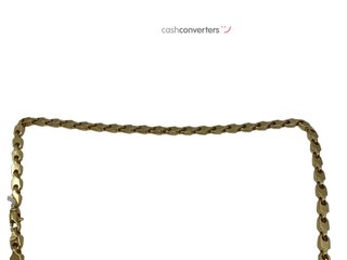 cadena oro 18k con circonita 30cm