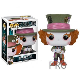 Funko Pop El Sombrerero Loco. Alicia en el País de las Maravillas la Película