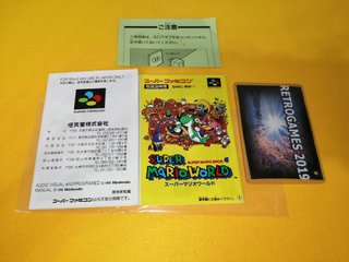 SUPER MARIO WORLD NINTENDO SUPER FAMICOM / SNES
