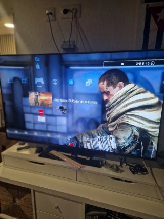 Consola PS3 Sony Negra con 2 Mandos